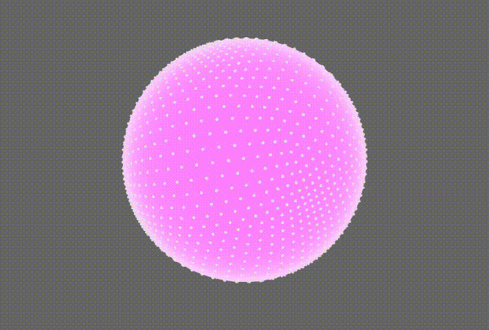 Our procedurally generated icosphere